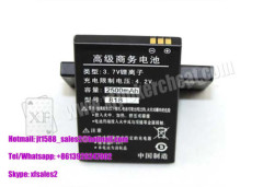 Black Lithium Battery MDA Poker Analyzer For Casino Cheating Magic Props