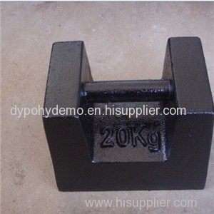 Cast iron class M1 calibration weight