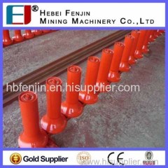 Belting Conveyor Friction Aligning Idler Roller For Mining Conveyor System