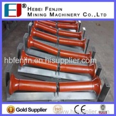 Belting Conveyor Friction Aligning Idler Roller For Mining Conveyor System