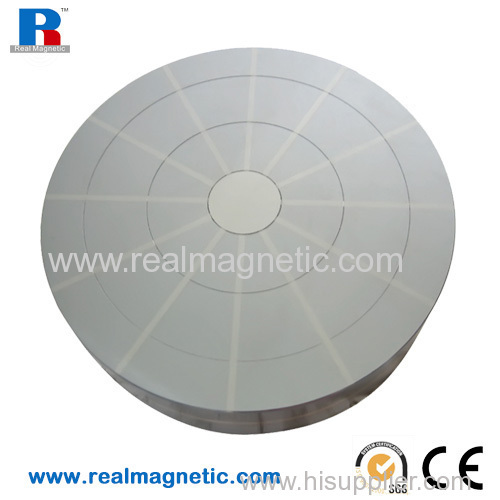 Dimension 160 mm round powerful permanent magnetic chuck