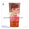 vivid character cosmetic tube with flip top cap flexo-printing