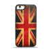 New design premium wood phone case solid phone protective cord back high quaility Iphone6/6P U.K. Flag