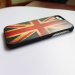 New design premium wood phone case solid phone protective cord back high quaility Iphone6/6P U.K. Flag