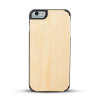 New design premium wood phone case solid phone protective cord back high quaility Iphone6/6P Maple
