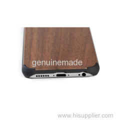 New design premium wood phone case solid phone protective cord back high quaility Iphone6/6P Walnut