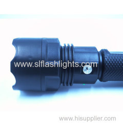 Plastic 1LED Rechargeable Flashlight With Laser