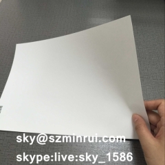 Well Cut A4 Size Destructible Fragile Paper White Color Breakable Label Material for Security