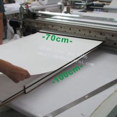 Well Cut A4 Size Destructible Fragile Paper White Color Breakable Label Material for Security