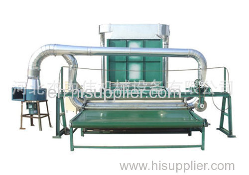 carding machine with cutter