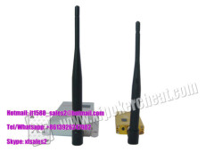 Casino Cheating Devices Silver 12 Channels 1.2Ghz 1800 Wireless Emitter and Receiver