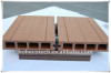 150x25mm wood plastic composite decking with wood grain