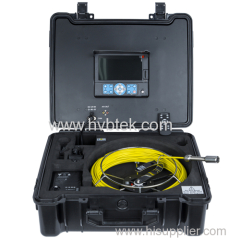 HVB Drain Sewer Camera to do Drain Inspection with 512 hz transmitter 20/30/40m push rod wheel cable