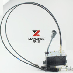 Excavator spare parts throttle motor