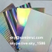 plain hologram destructible vinyl eggshell sticker paper/A4 hologram destructible egg shell sticker papers