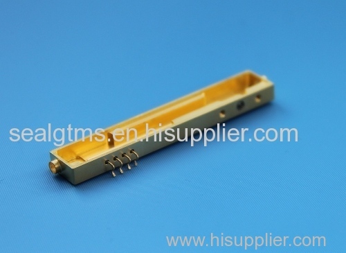 hybrid package glass component gold plating sensor