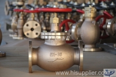 JIS Marine Bronze SDNR Globe Valve 5k 16k