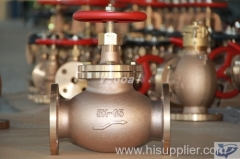 JIS Marine Bronze SDNR Globe Valve 5k 16k