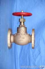 JIS Marine Bronze SDNR Globe Valve 5k 16k