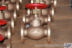 JIS Marine Bronze SDNR Globe Valve 5k 16k