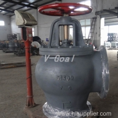 JIS Marine Cost Iron SDNR Angle Valve 5k 10k 16k