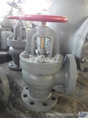 JIS Marine Cost Iron SDNR Angle Valve 5k 10k 16k