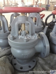 JIS Marine Cost Iron SDNR Angle Valve 5k 10k 16k