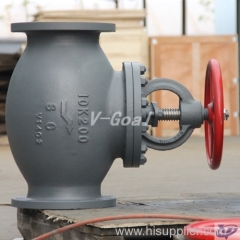 JIS Marine Cast Steel SDNR Globe Valve 5k 10k 20k