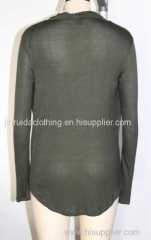Cowl collar shirt (LADIES)
