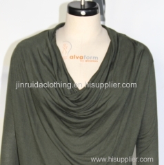 Cowl collar shirt (LADIES)