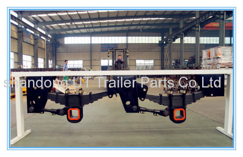 Semi trailer TRA American leaf spring