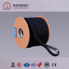 4mm 5mm 6mm 3 inch Polyamid Nylon Colored Braided Rope Price