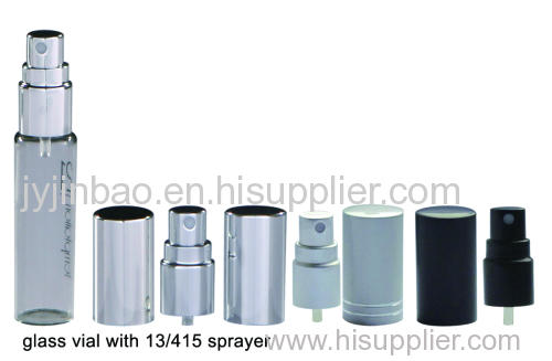 High Quality Glass Vial atomizer 4ml and up with screw sprayer perfect for sampling and pocket perfume