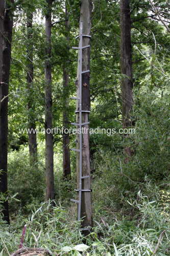 One Man Climbing ladder stand