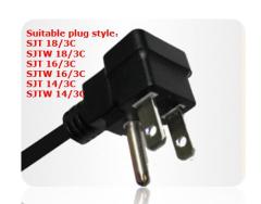 UL Approval 180CM 3G0.824mm2 C13 Power Cord