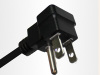 American three plug the power cord plug