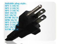 Factory direct a variety of American power plug cord