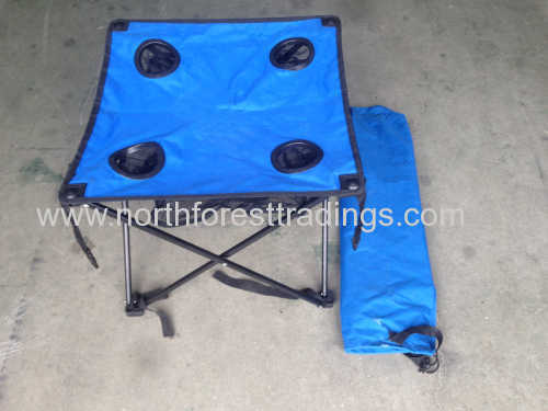 Quick-Pack Table - Square w/ Carry Case/Ice fishing table/easy transport fishing table