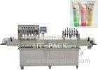 High Efficiency Cosmetic Cream Filling Machine With PLC Control