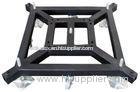 Removable Truss Tower System Lift Steel Base Plate / Mobile Truss Square Base Plate