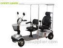 55Ah Disabled Electric Mobility Scooter Double Seat With Sunshield 6Km - 12Km / H
