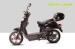 Black 25KM - 32KM / H Electric Motor Scooters 500W 16" X 3.0 Disc Brake