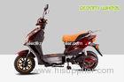 40 mph Electric Bike Scooter Dark Red Two Wheels 10" X 3.0 Tubeless