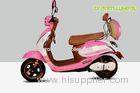 60V 500W Pedal Assisted Electric Scooter 14" 45Km / H Brushless Motor Moped Classic Vespa