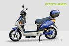 Blue Electric 12 Inch Wheel Scooter Pedal Assist 35Km / H 48V 500W Motor