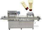 6 Nozzles 30ml Tube Bottle Cream Filling Machine Bottle Filling Equipment