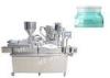 Cream / Pasted Automatic Filling And Capping Machine With Pneumatic Pump