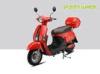 Blue Purple Red Pedal Assisted Electric Scooter 16 Inch Tires Throttle Drum brake