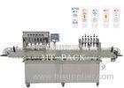 Cream / Pasted / Liquid Soft Tube Filling Machine With PLC Control