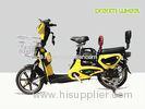 City Pedal Assist Electric Bike 16 Inch Wheel 450W Dual Seat Digital Style